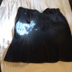 Jean skirt